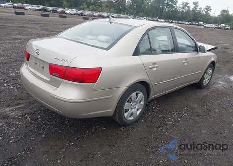 2009 Hyundai Sonata Gls z USA, uszkodzony, nr VIN 5NPET46C19H425233